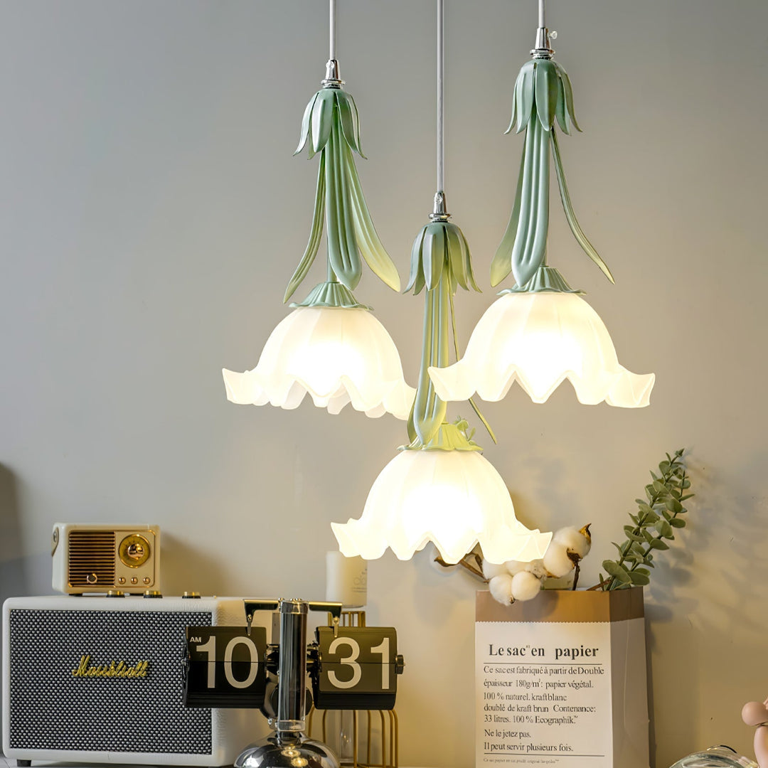 Lampa wisząca konwalia
