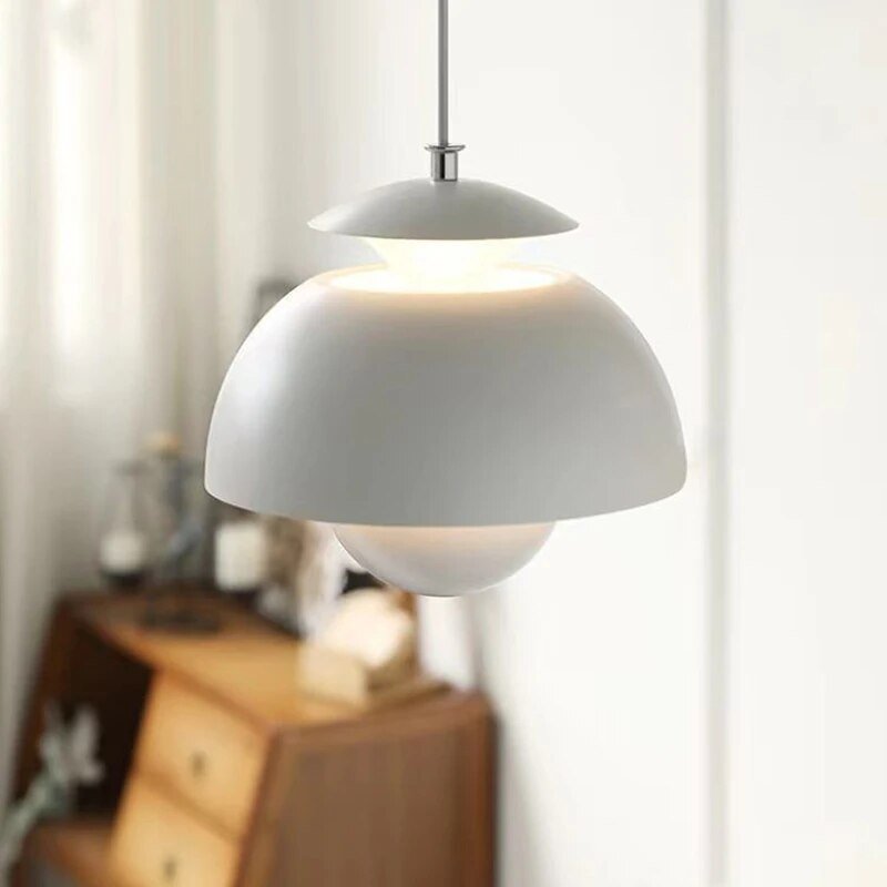 Skandynawska nowoczesna lampa wisząca LED