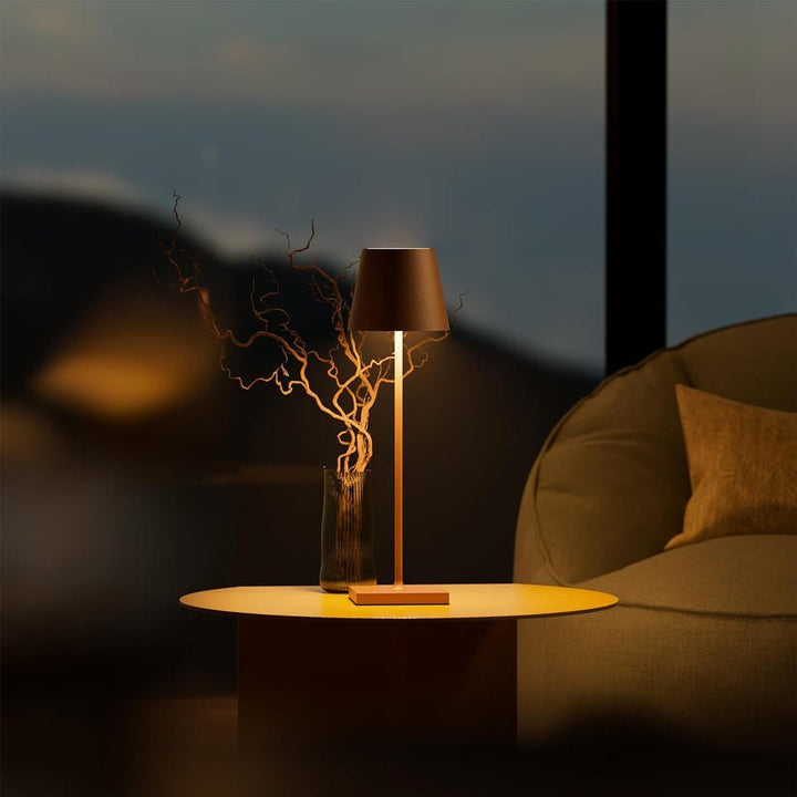 Wysoka Lampa Stołowa z Funkcją Przyciemniania