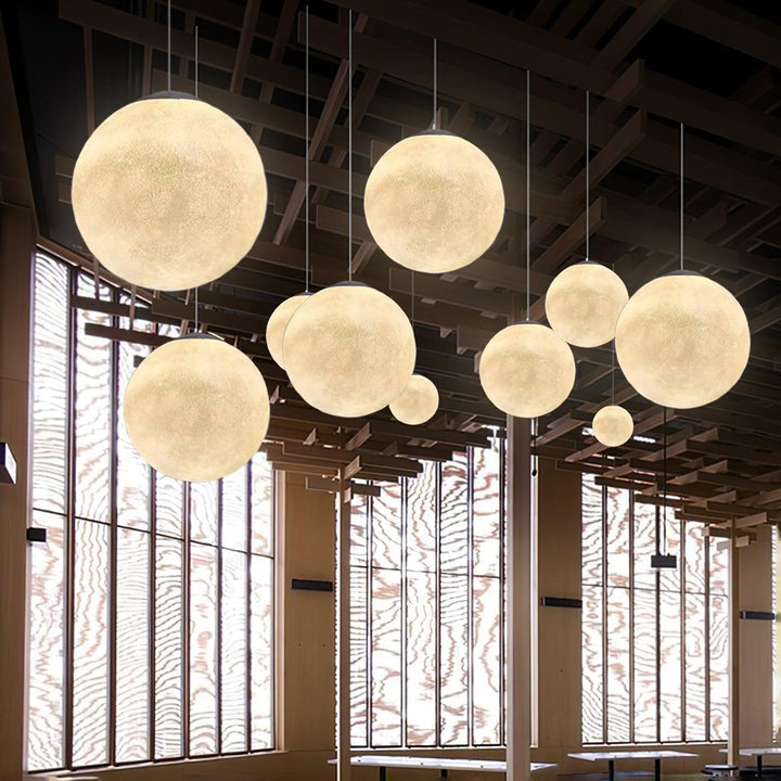 Lampa wisząca Księżyc