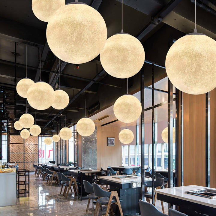 Lampa wisząca Księżyc