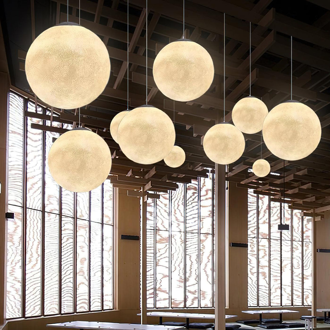 Lampa wisząca Księżyc