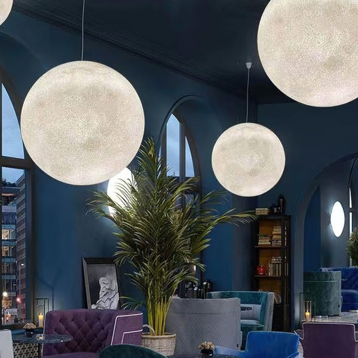 Lampa wisząca Księżyc