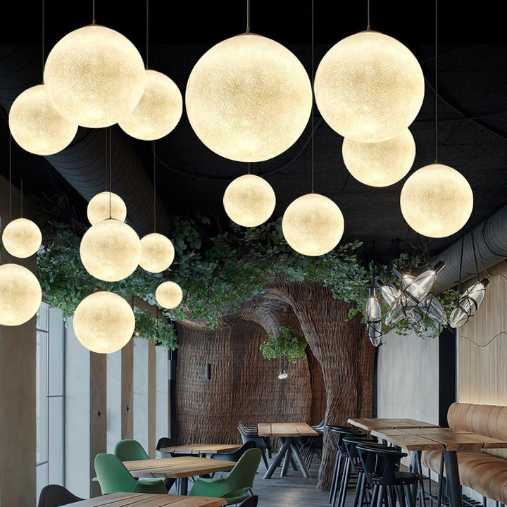 Lampa wisząca Księżyc