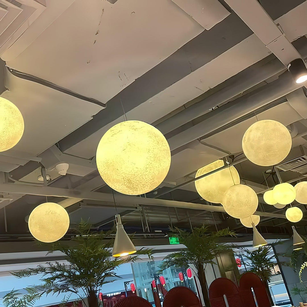 Lampa wisząca Księżyc