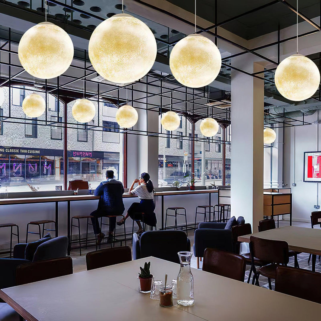 Lampa wisząca Księżyc