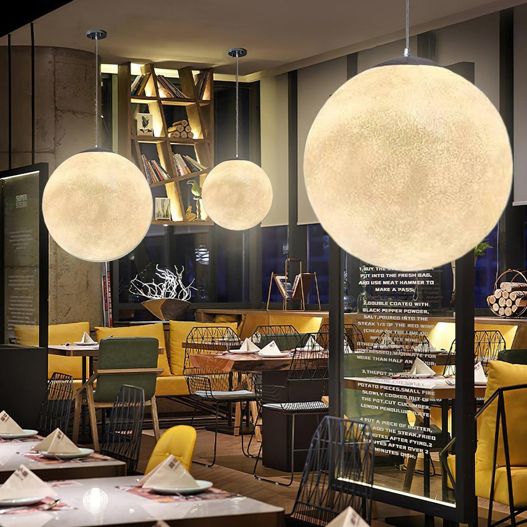 Lampa wisząca Księżyc