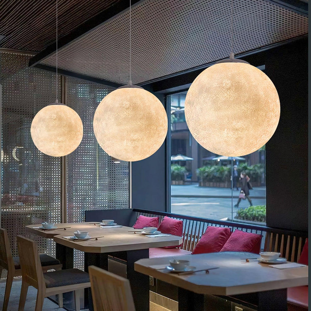 Lampa wisząca Księżyc