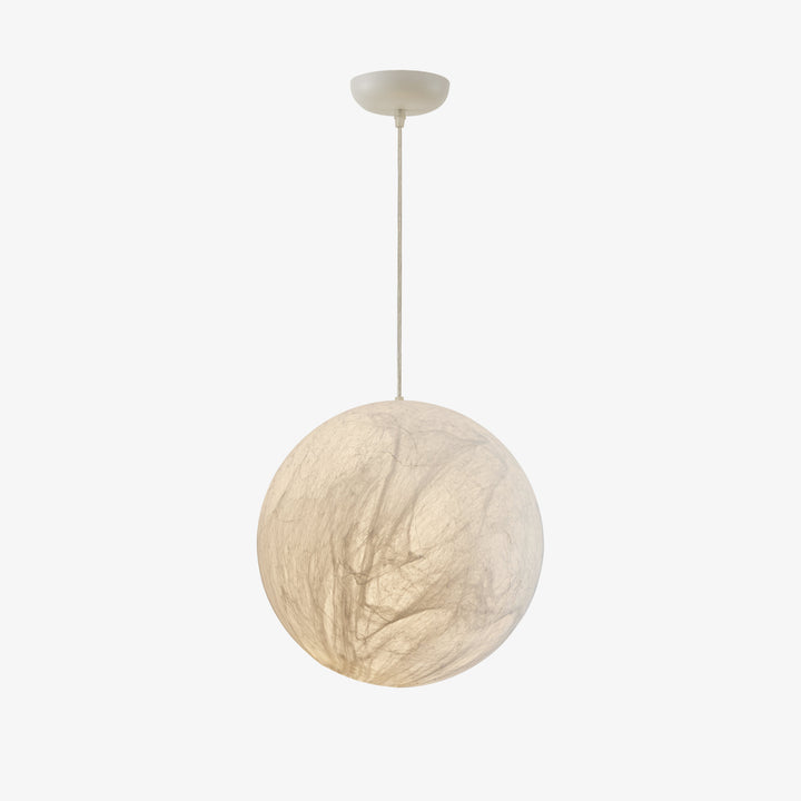 Lampa wisząca Maan z jedwabiu