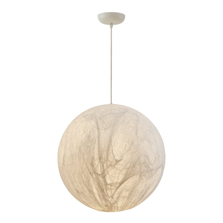 Lampa wisząca Maan z jedwabiu