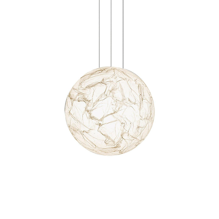 Lampa wisząca Maan z jedwabiu