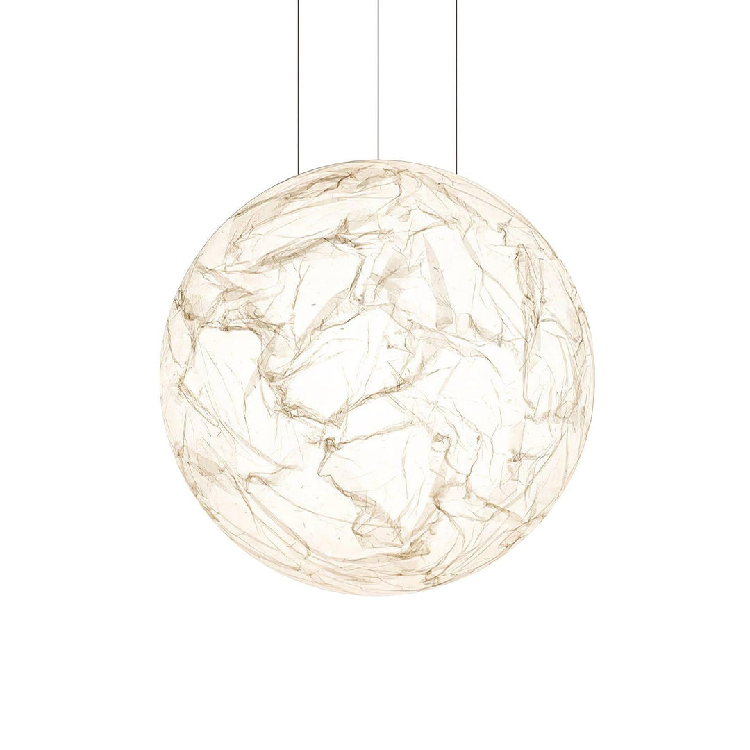 Lampa wisząca Maan z jedwabiu