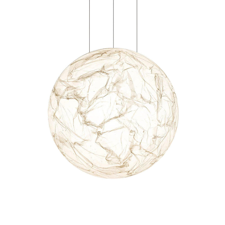Lampa wisząca Maan z jedwabiu