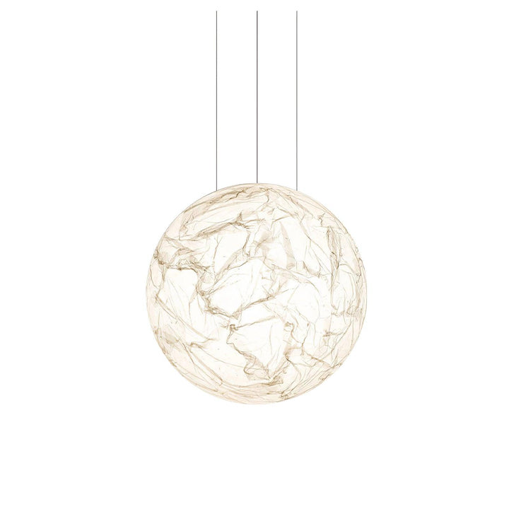 Lampa wisząca Maan z jedwabiu