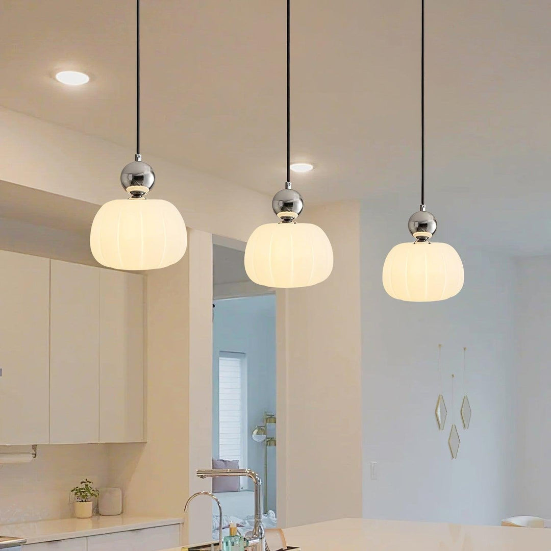 Lampa wisząca Yedra – Nowoczesne szkło w stylu vintage