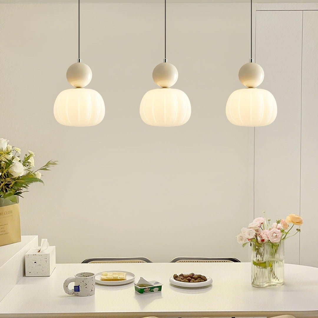 Lampa wisząca Yedra – Nowoczesne szkło w stylu vintage