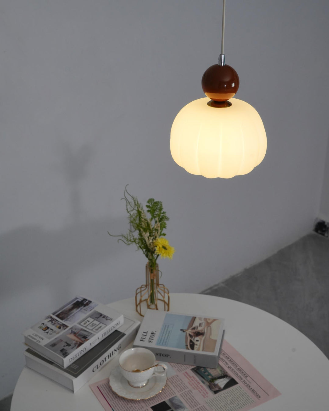 Lampa wisząca Yedra – Nowoczesne szkło w stylu vintage