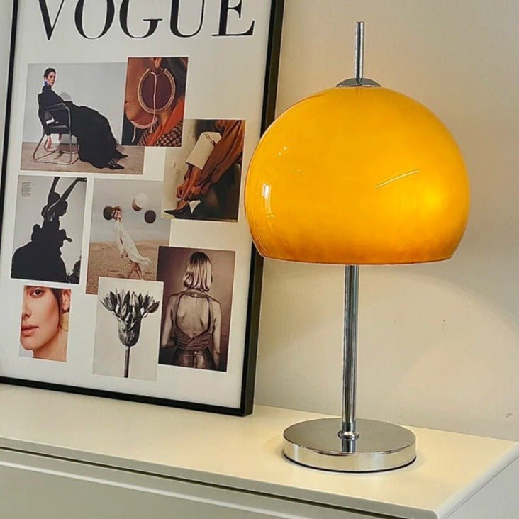 Lampa stołowa Bauhaus z grzybem
