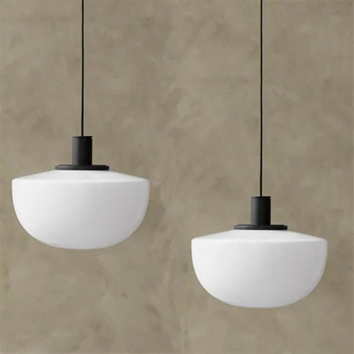 Nowoczesne Szklane Wiszące Lampy w Kształcie Kuli