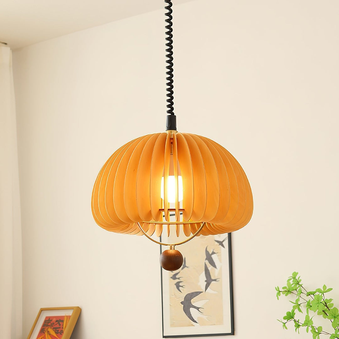 Lampa Wisząca Dyniowa Regulowana