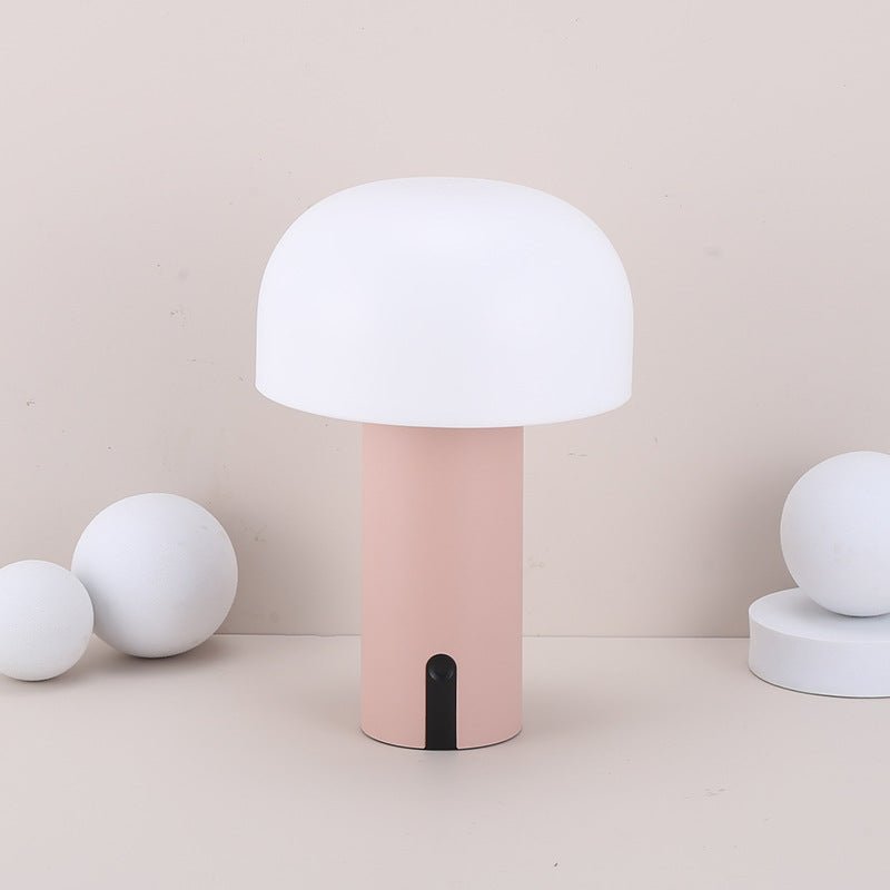 Lampa stołowa w stylu europejskim w kształcie grzyba