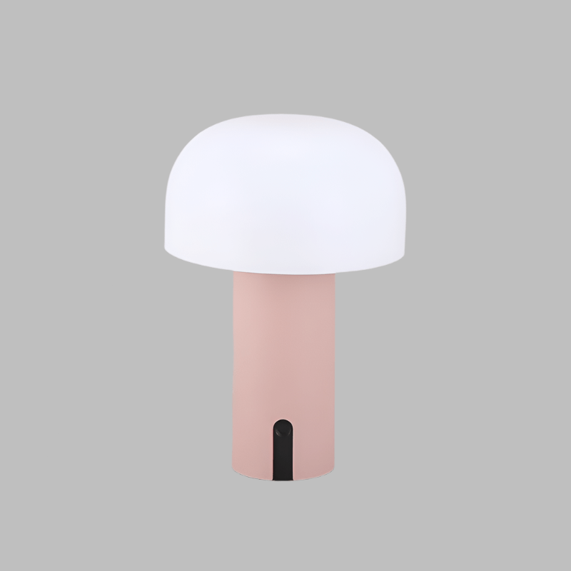 Lampa stołowa w stylu europejskim w kształcie grzyba