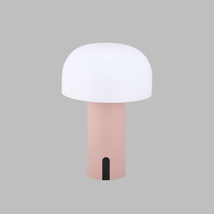 Lampa stołowa w stylu europejskim w kształcie grzyba