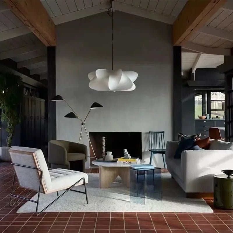 Lampa wisząca Wabi Sabi z jedwabiu Japonii