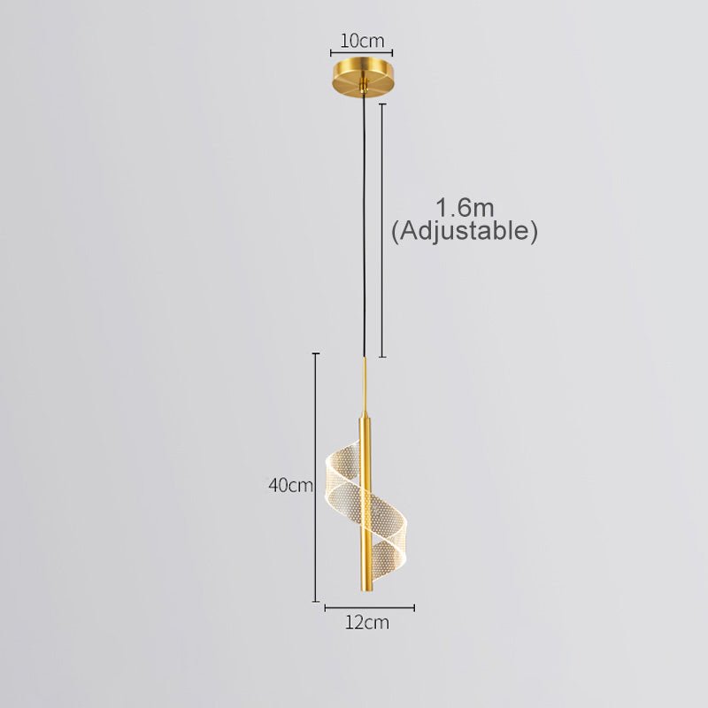 Nowoczesne stylowe lampy LED wiszące