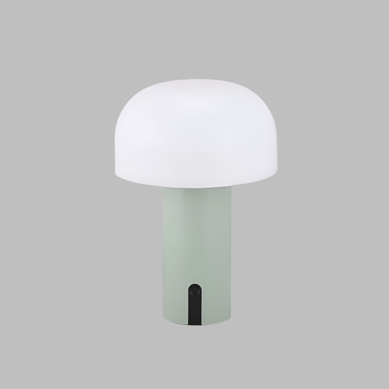 Lampa stołowa w stylu europejskim w kształcie grzyba