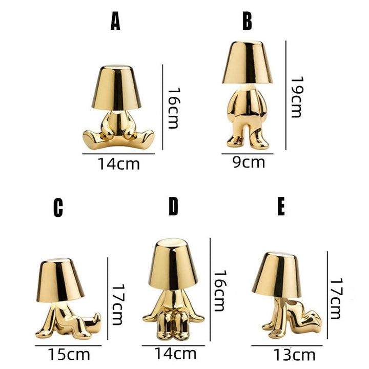 Misterlamp™ – designerska lampa stołowa LED w stylu artystycznym