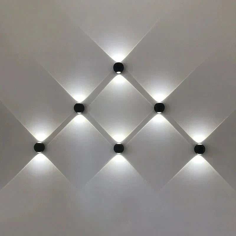 Lampa ścienna z aluminium Ballvorm
