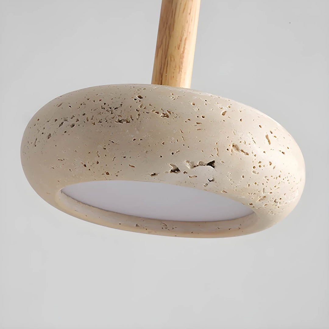 Lampa wisząca w stylu Wabi Sabi
