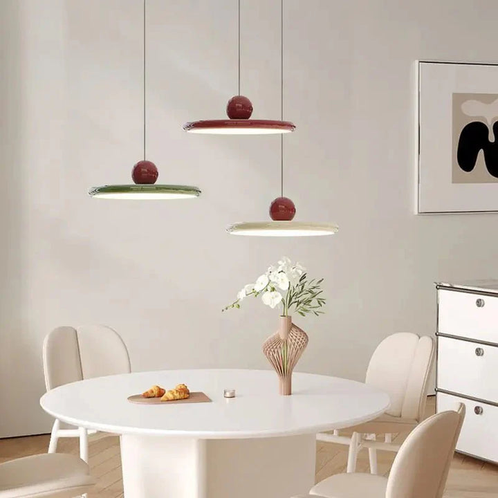 Szklana Lampa w Stylu Bauhaus