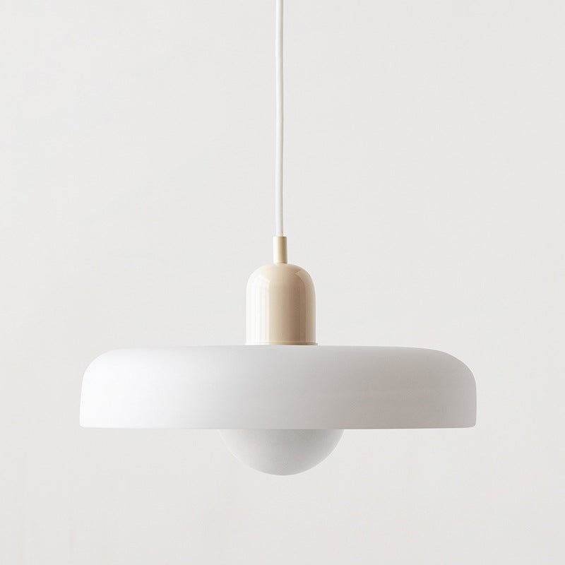 Lampa wisząca Bauhaus z kolorowego szkła – designerska lampa sufitowa