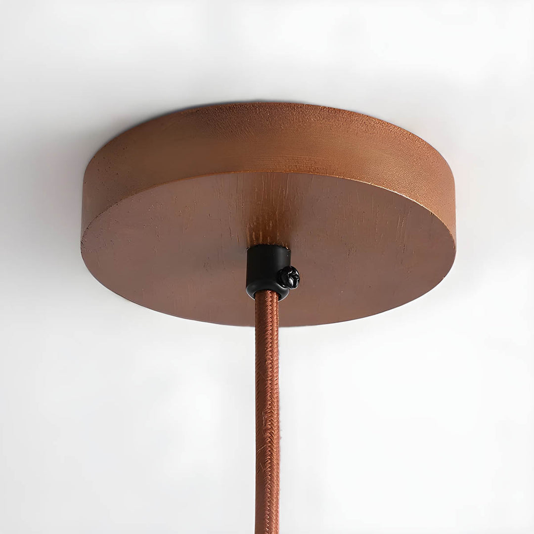 Lampa wisząca w stylu Wabi Sabi