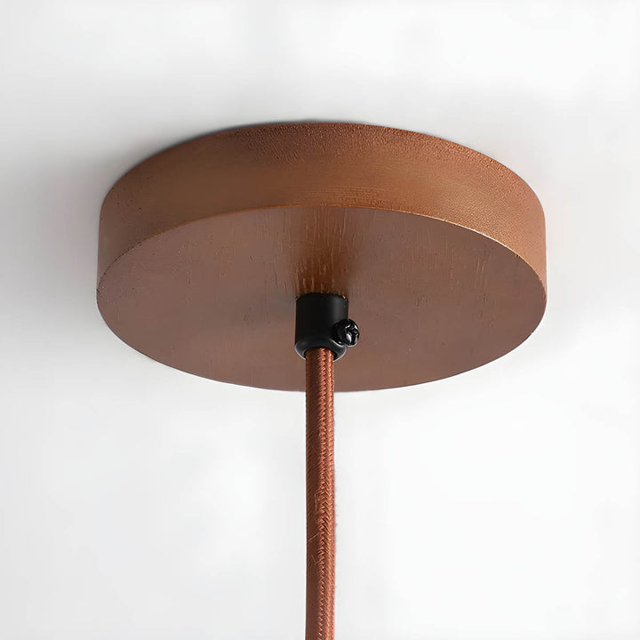 Lampa wisząca w stylu Wabi Sabi