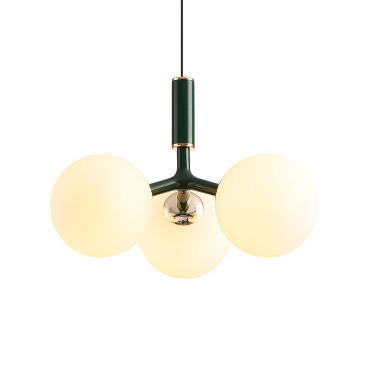 Luksusowa szklana lampa wisząca w stylu skandynawskim
