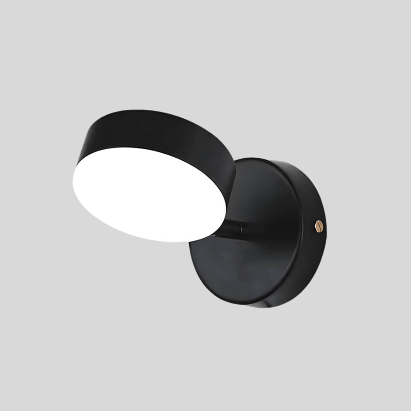 Skandynawskie miedziane lampy LED na ścianę