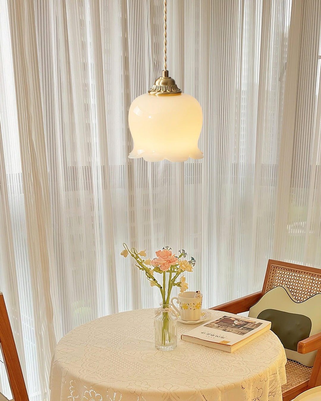 Lampa Wisząca Kwiatowa Dolina