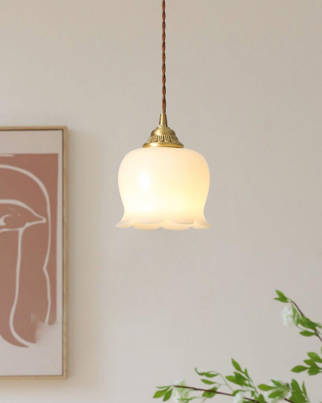 Lampa Wisząca Kwiatowa Dolina