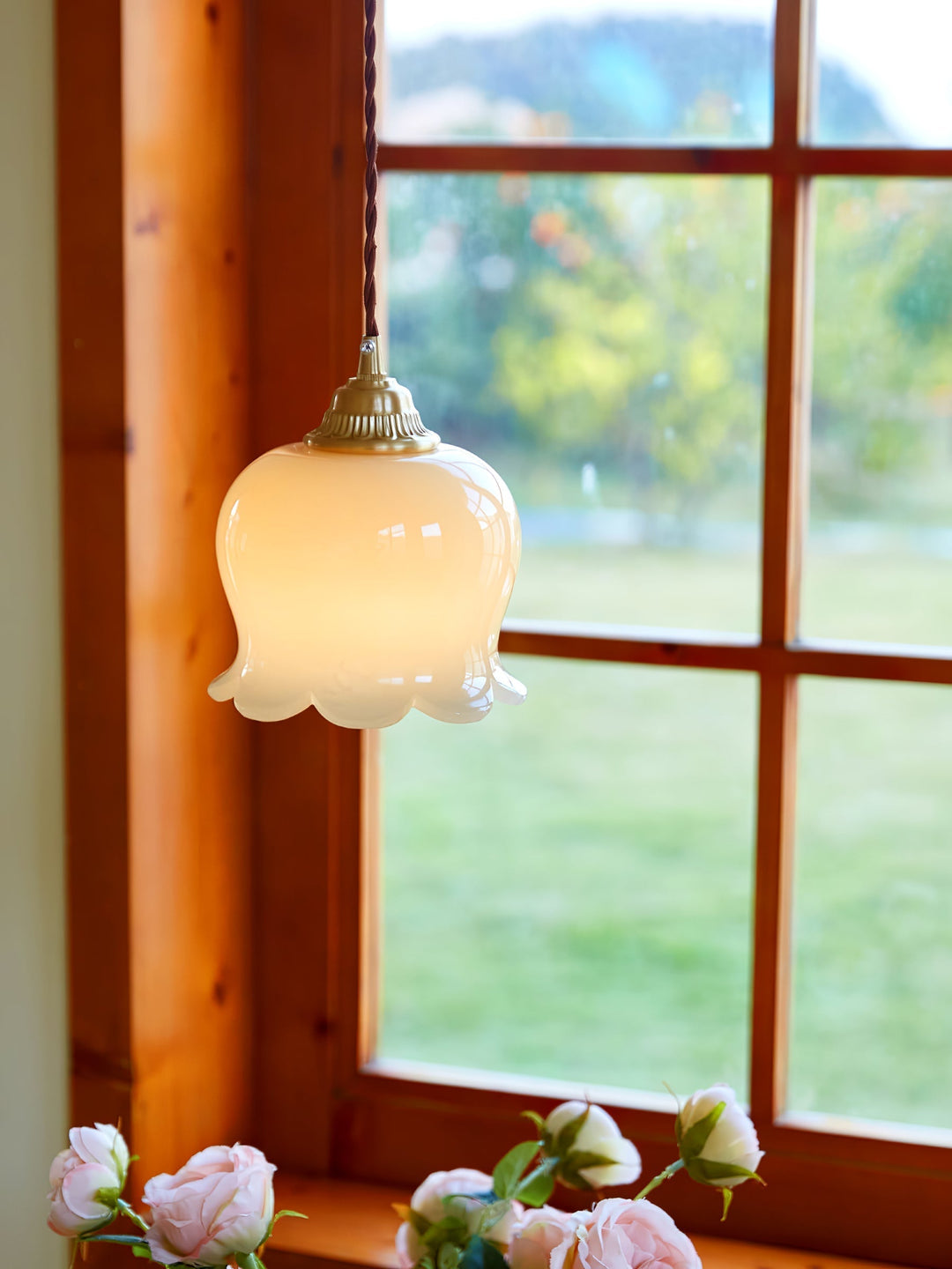 Lampa Wisząca Kwiatowa Dolina
