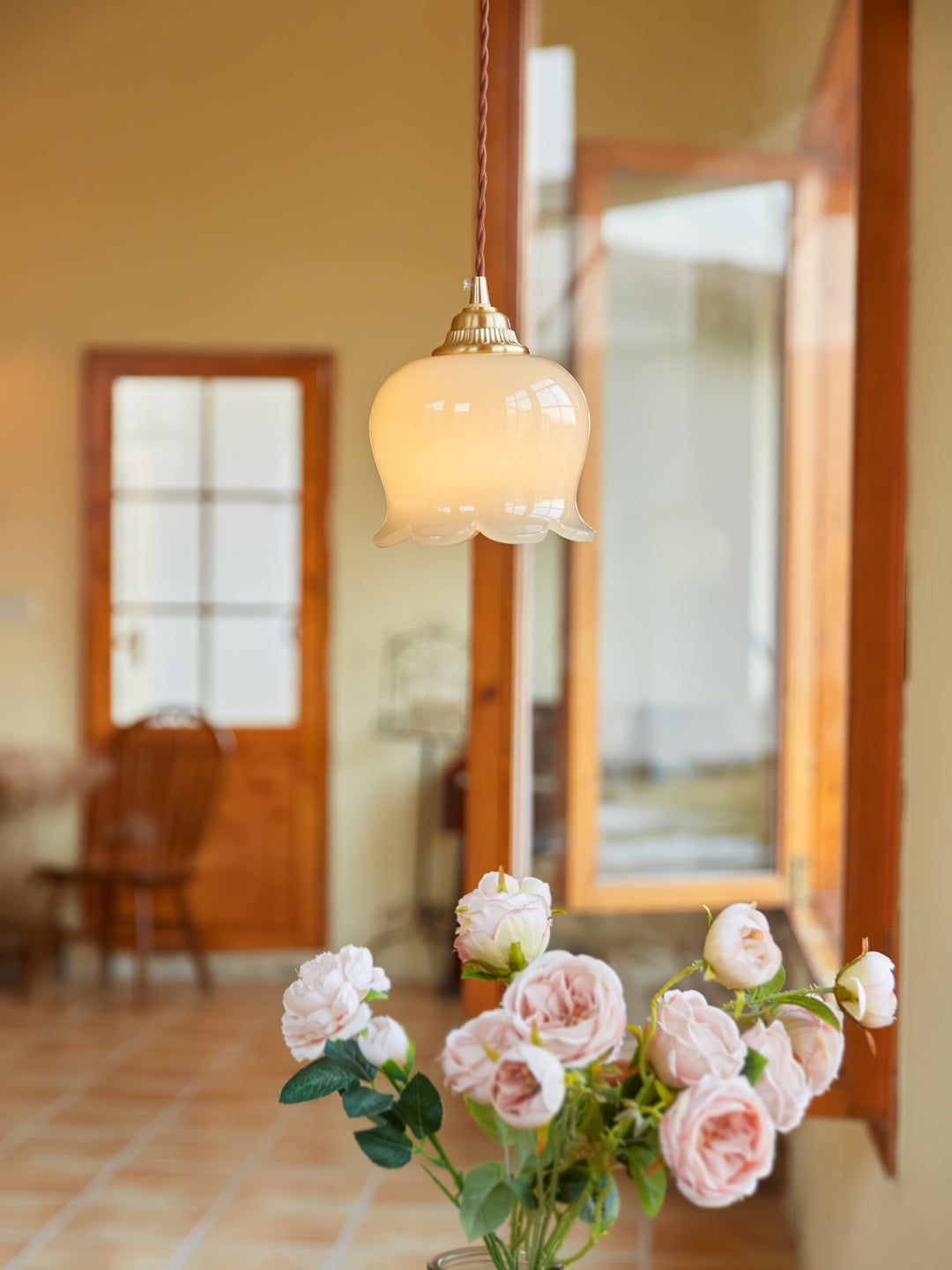 Lampa Wisząca Kwiatowa Dolina