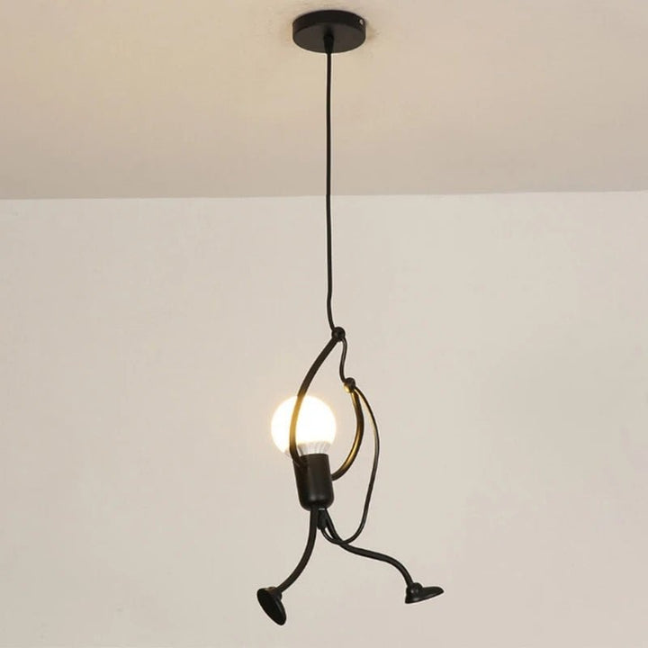 Lampa wisząca Iron Man – retro design, nowoczesne oświetlenie