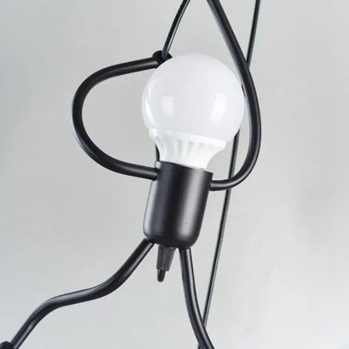 Lampa wisząca Iron Man – retro design, nowoczesne oświetlenie
