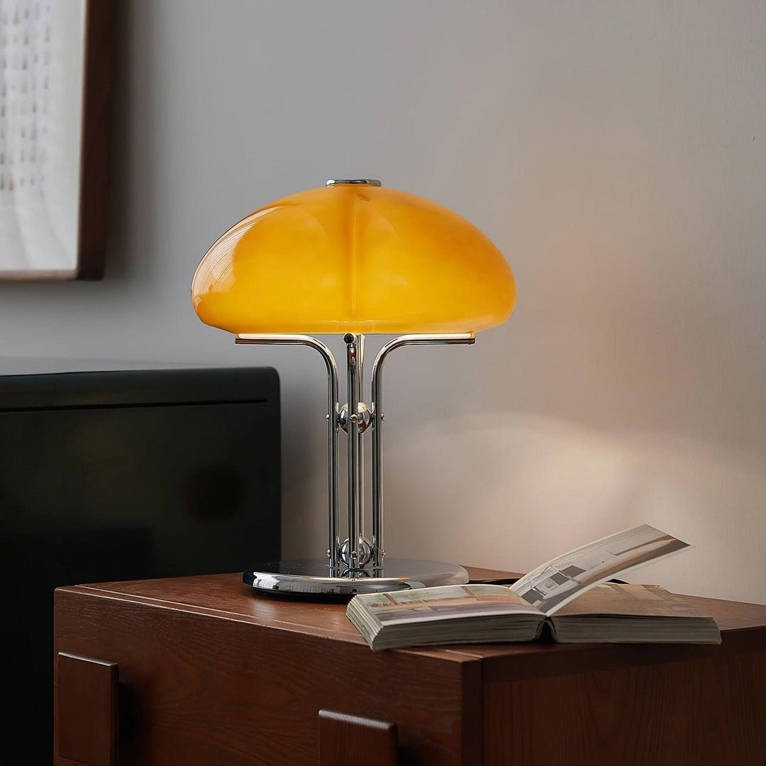 Lampa stołowa Bauhaus z grzybem