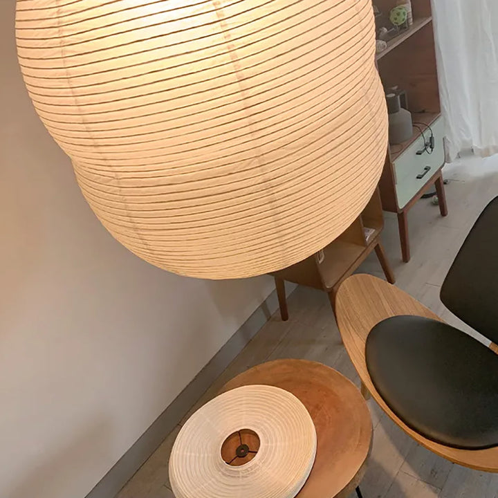 Mini Lampa Wisząca z Papieru Washi