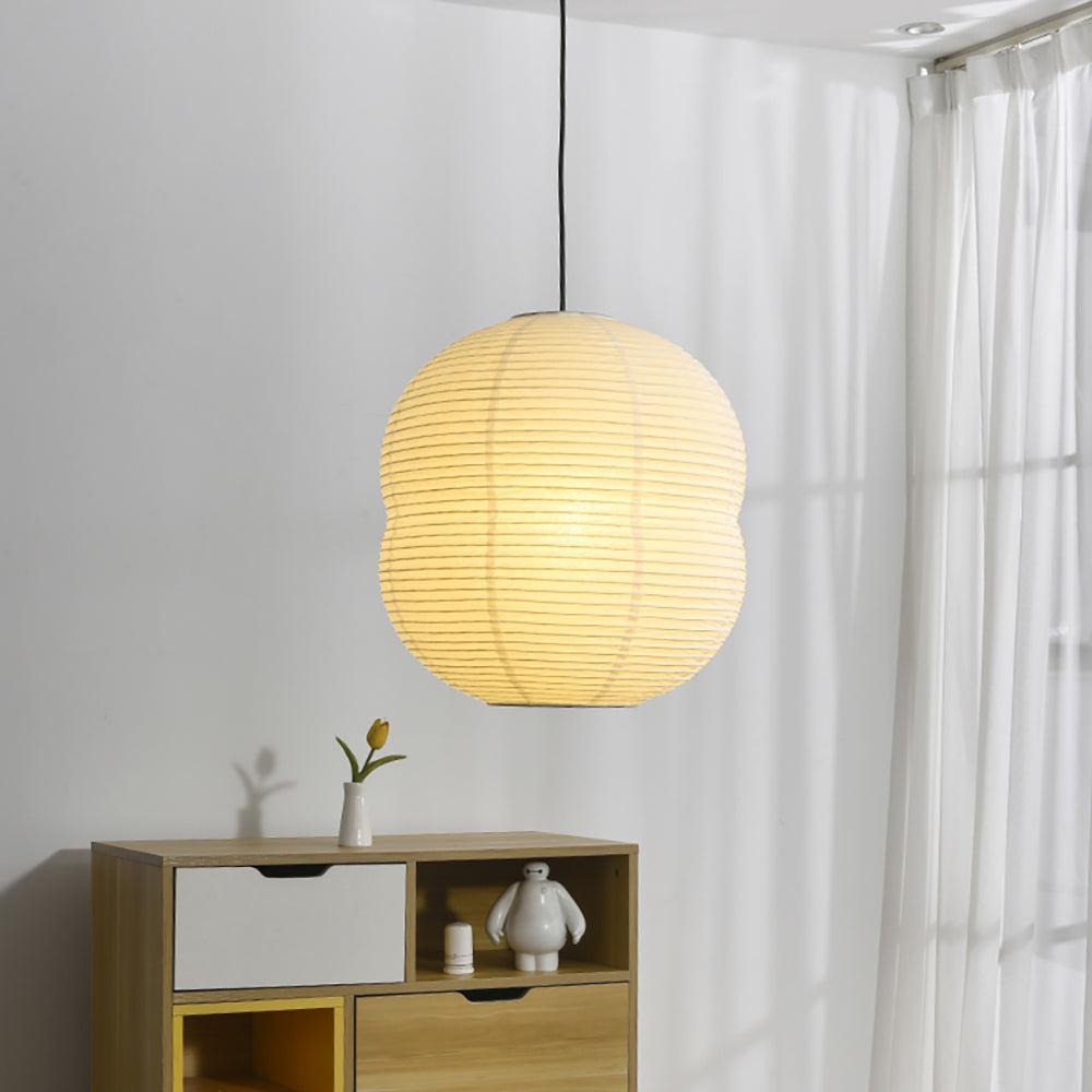 Mini Lampa Wisząca z Papieru Washi