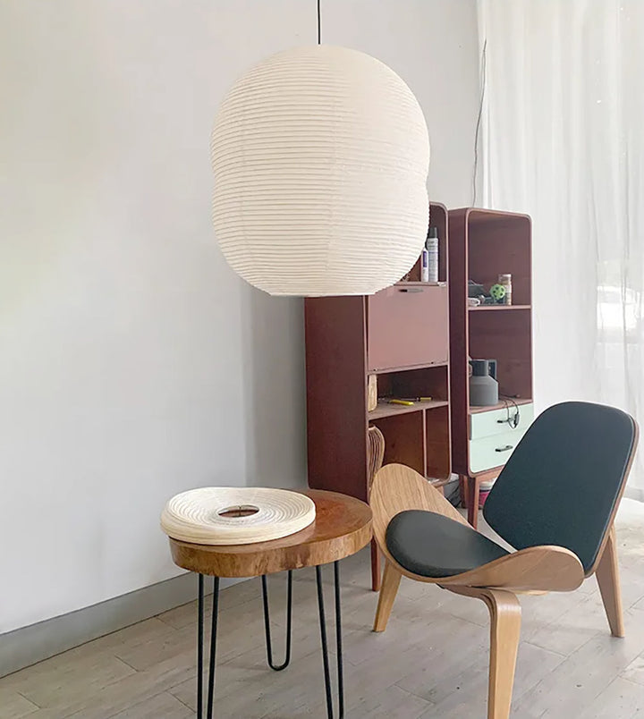 Mini Lampa Wisząca z Papieru Washi