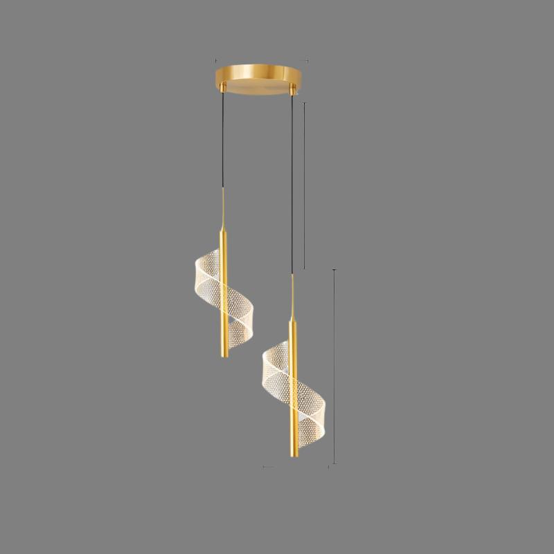 Nowoczesne stylowe lampy LED wiszące